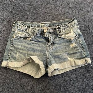 old navy boyfriend jean shorts